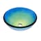 Novatto MARE Glass Vessel Bathroom Sink TIS-191 - alternate 3